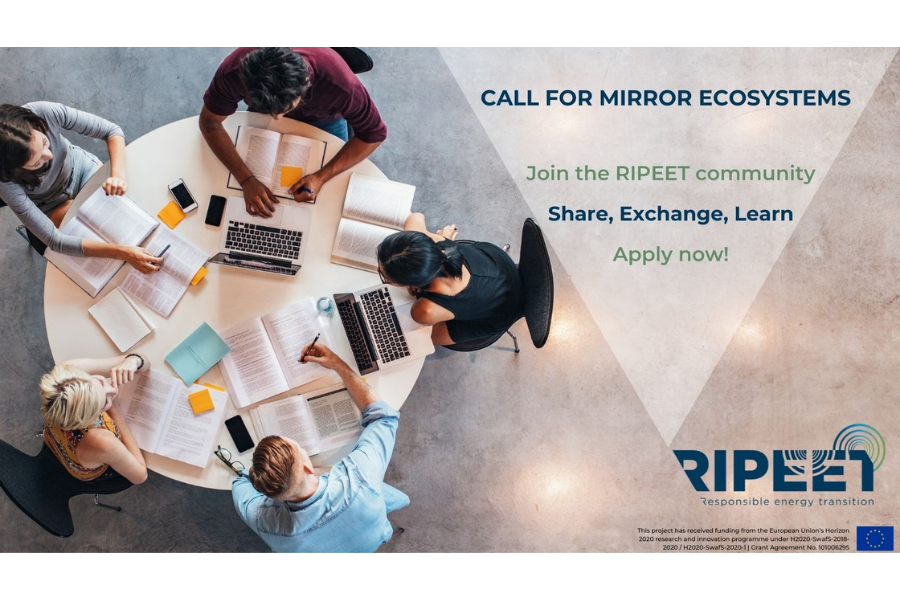 Join the RIPEET Community and foster the energy transition in your region