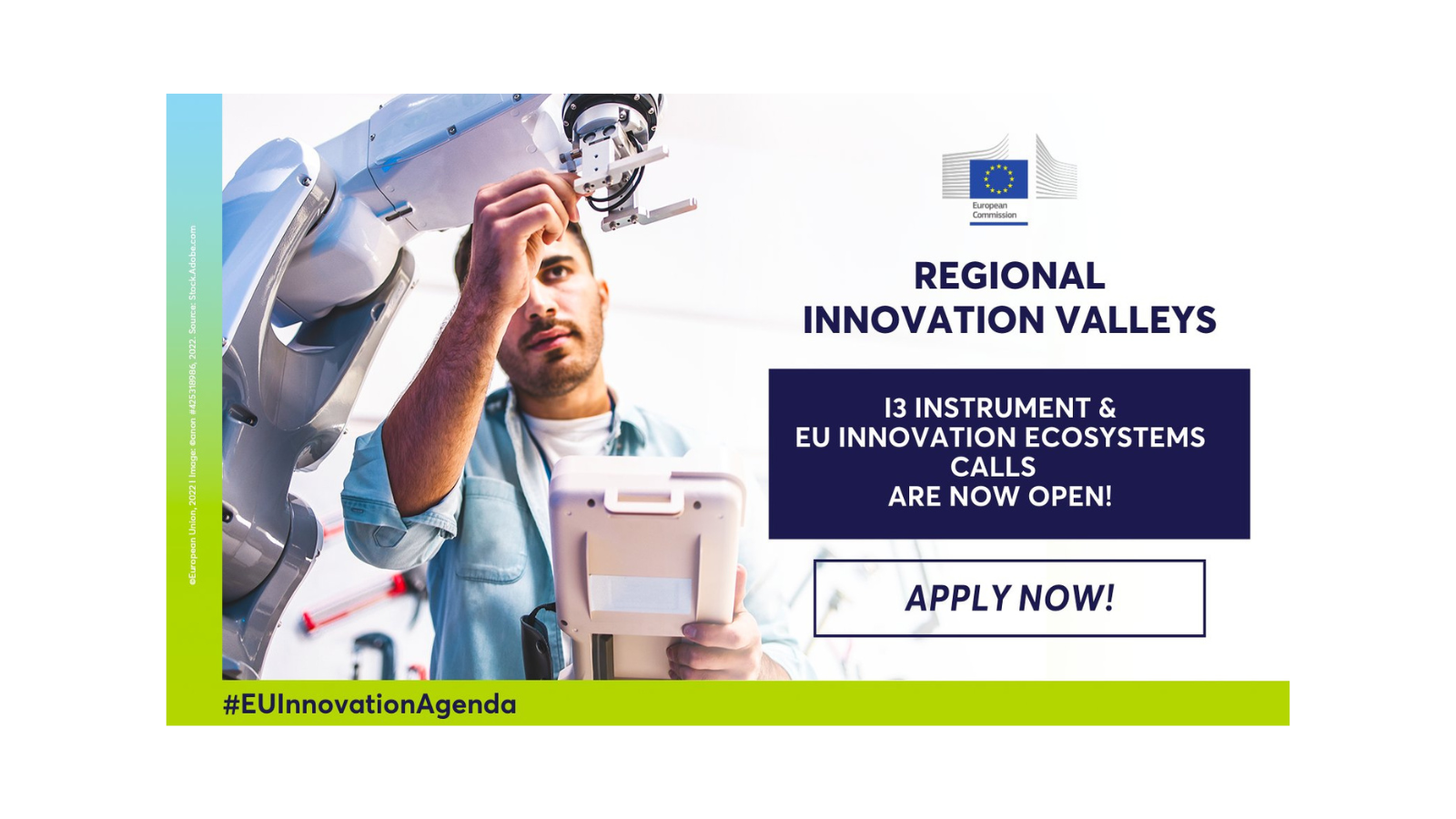 Regional Innovation Valleys calls for proposals launched!