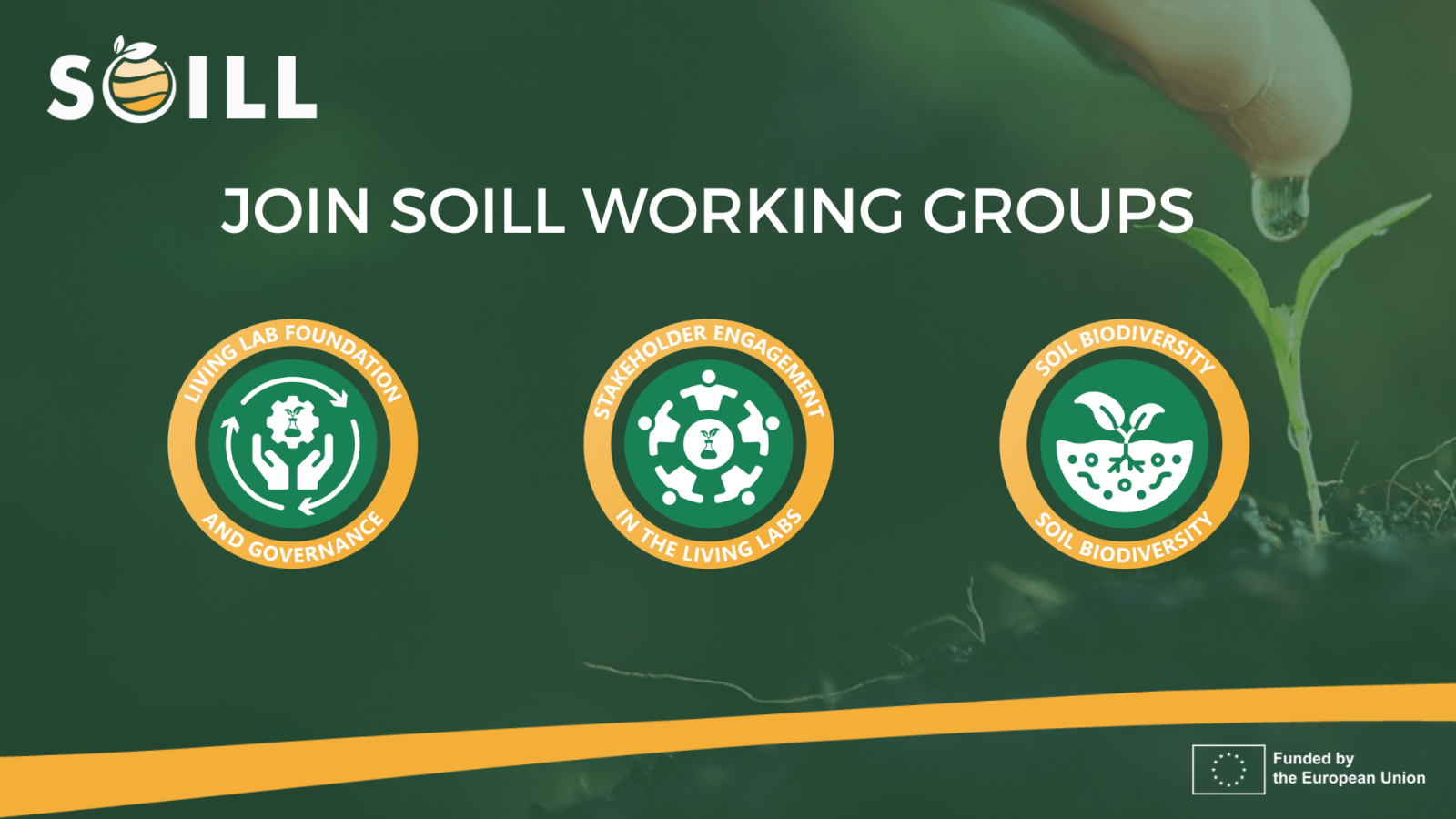 Join the SOILL Working Groups