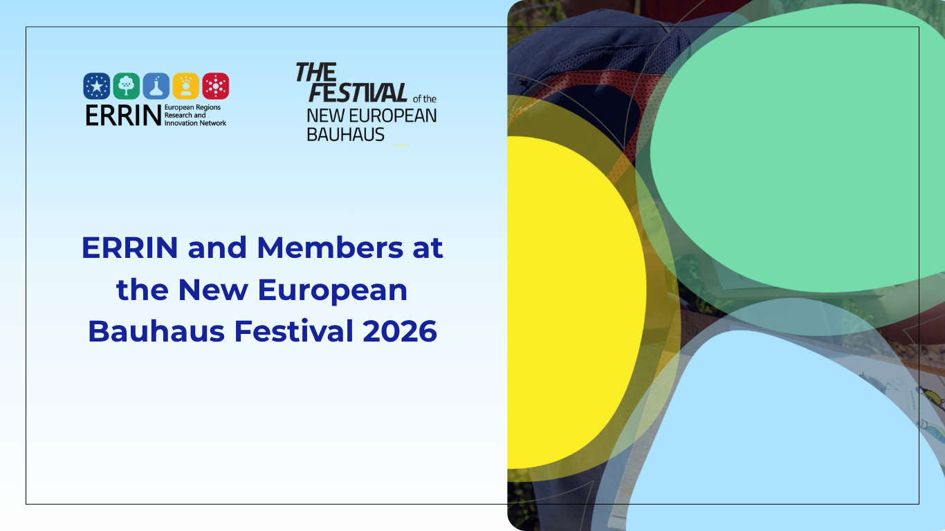  Join ERRIN, our members and the wider NEB community at the New European Bauhaus Festival 2026!